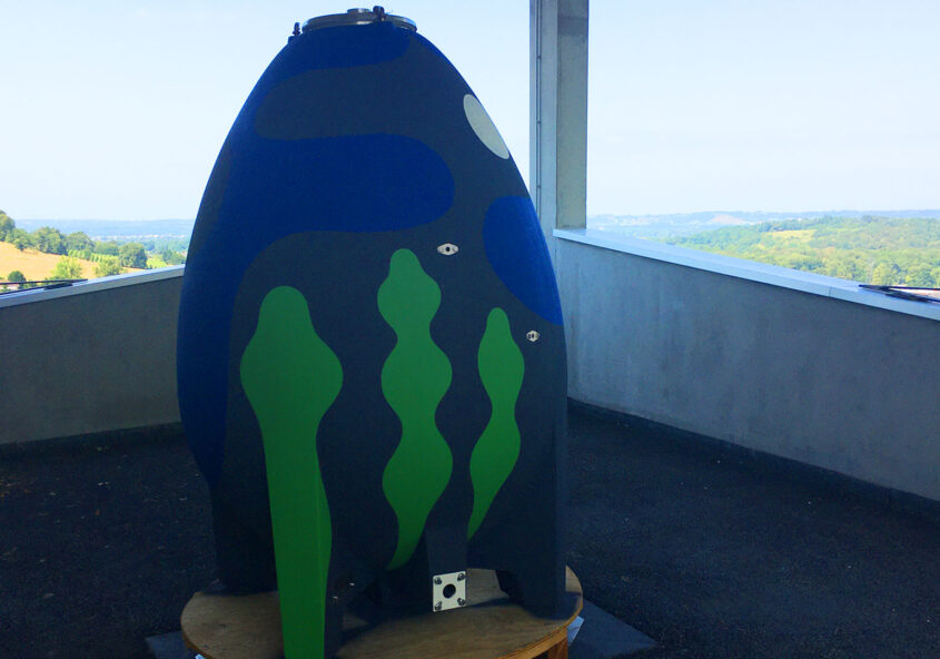 oeuf beton chateau lafitte